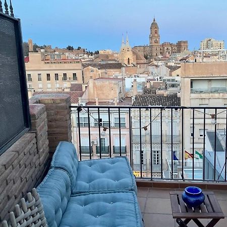 Penthouse Panorama With Large Terraces & 360 Views Daire Málaga Dış mekan fotoğraf