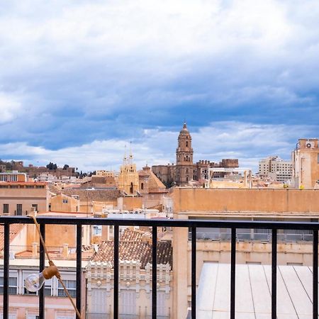 Penthouse Panorama With Large Terraces & 360 Views Daire Málaga Dış mekan fotoğraf