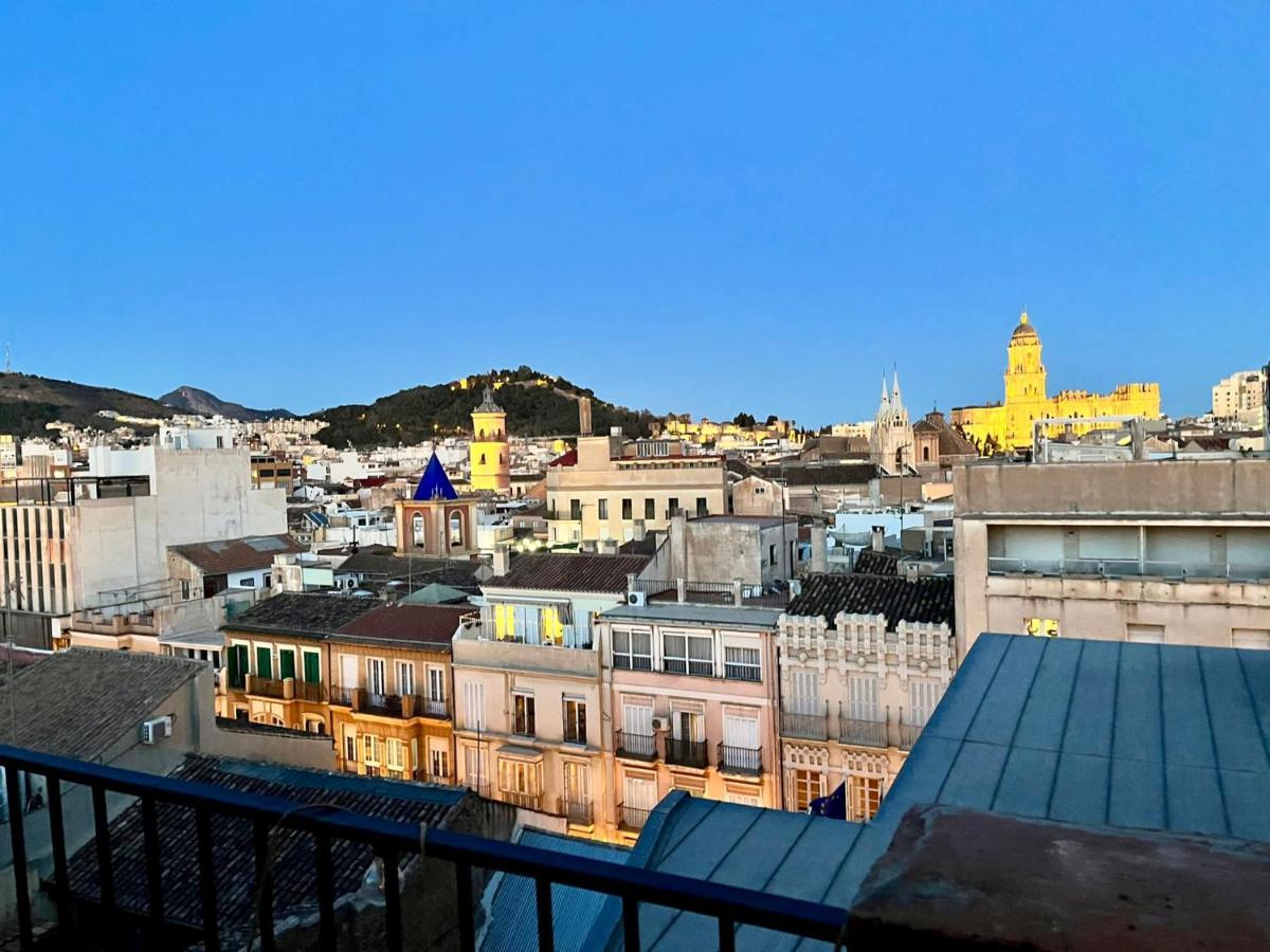 Penthouse Panorama With Large Terraces & 360 Views Daire Málaga Dış mekan fotoğraf