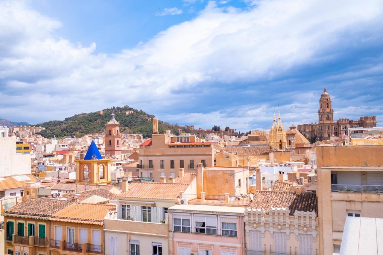 Penthouse Panorama With Large Terraces & 360 Views Daire Málaga Dış mekan fotoğraf