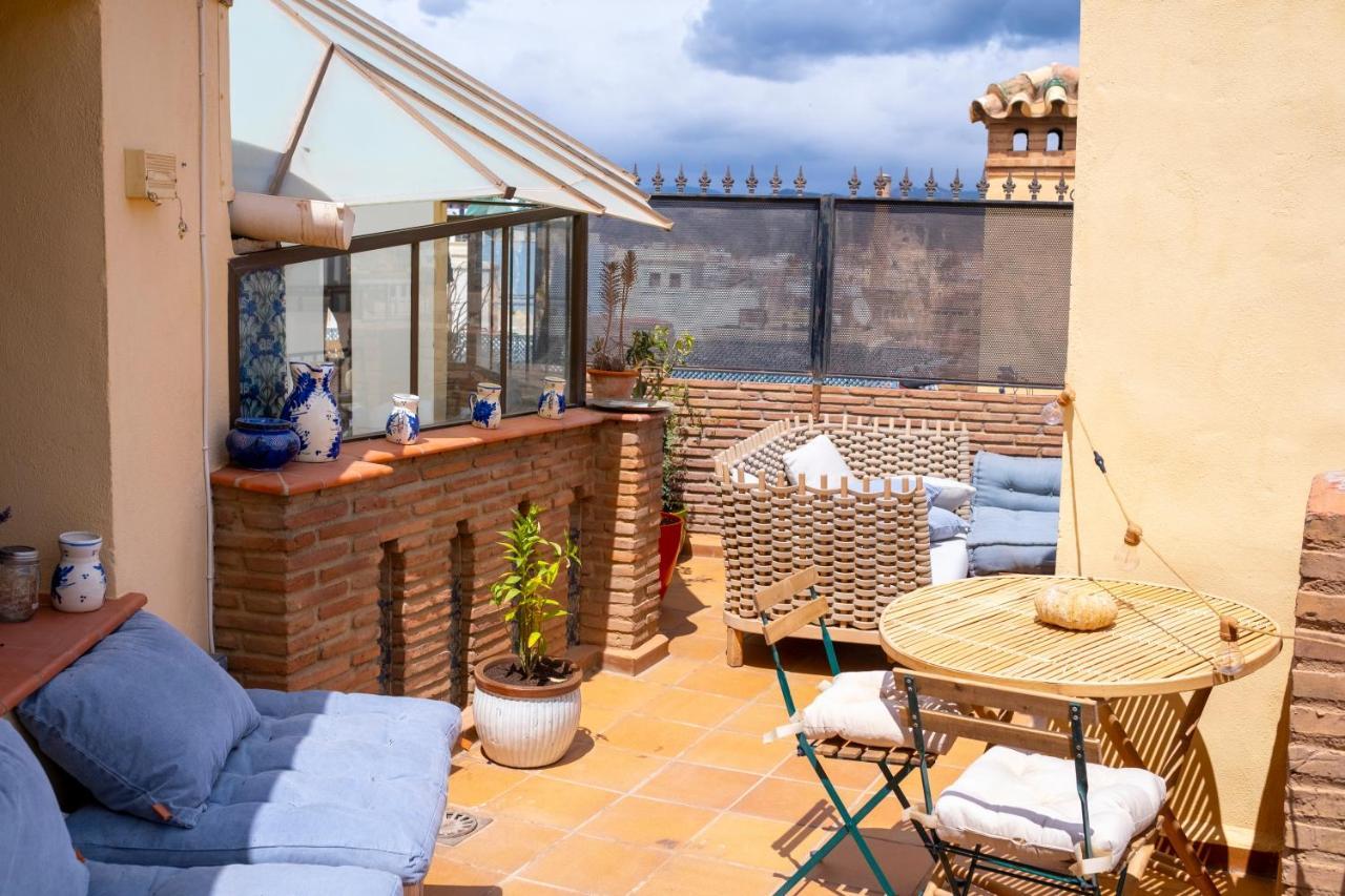 Penthouse Panorama With Large Terraces & 360 Views Daire Málaga Dış mekan fotoğraf