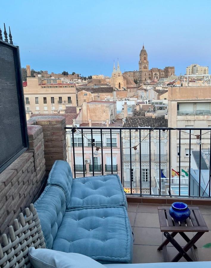 Penthouse Panorama With Large Terraces & 360 Views Daire Málaga Dış mekan fotoğraf