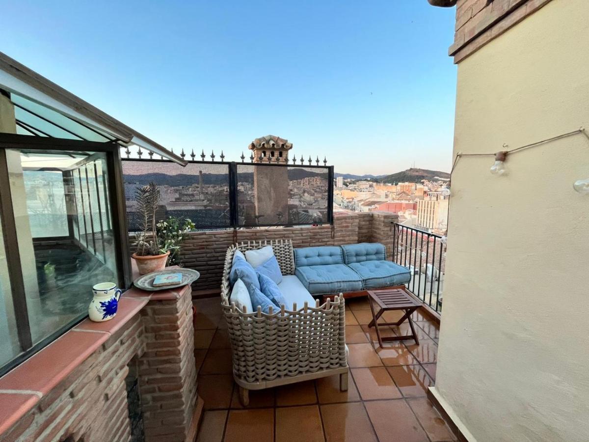 Penthouse Panorama With Large Terraces & 360 Views Daire Málaga Dış mekan fotoğraf