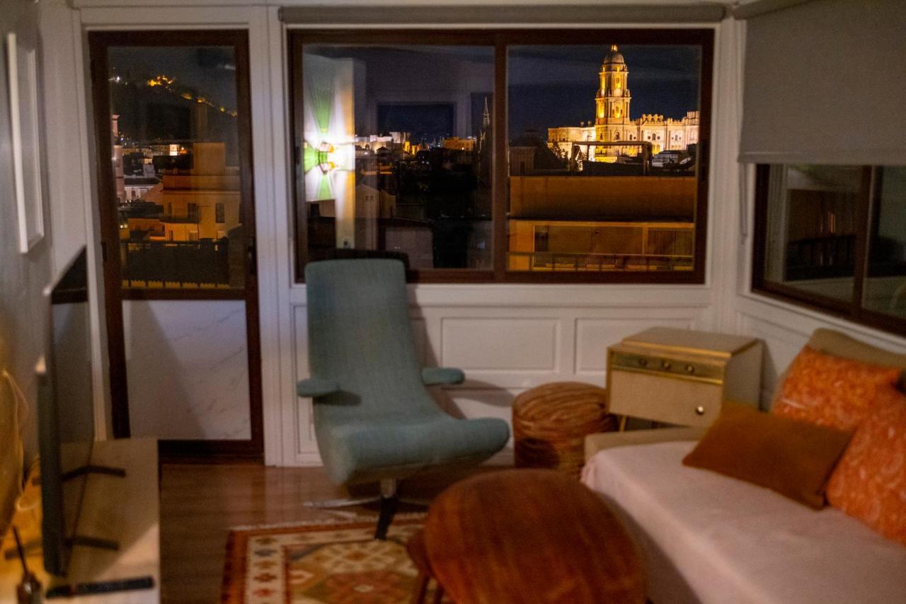 Penthouse Panorama With Large Terraces & 360 Views Daire Málaga Dış mekan fotoğraf