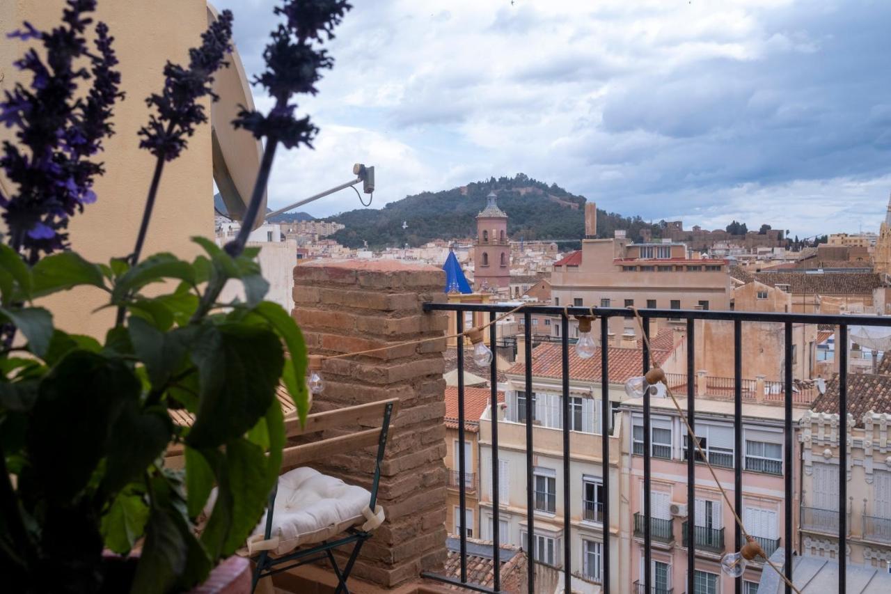 Penthouse Panorama With Large Terraces & 360 Views Daire Málaga Dış mekan fotoğraf