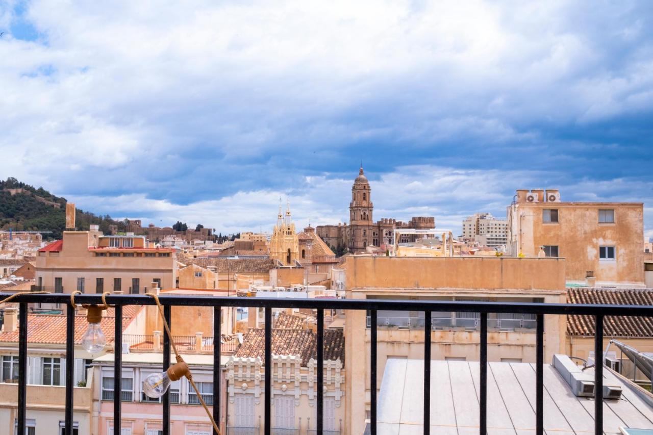 Penthouse Panorama With Large Terraces & 360 Views Daire Málaga Dış mekan fotoğraf